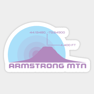 Armstrong Mountain Sticker